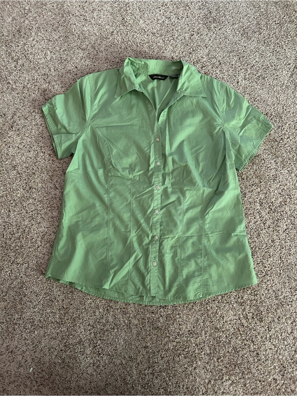Eddie Bauer Short-Sleeve Button-Down Shirt